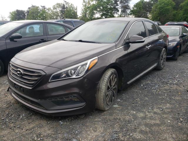 Photo 1 from auction – 2016 HYUNDAI SONATA SPO with VIN 5NPE34AFXGH434477