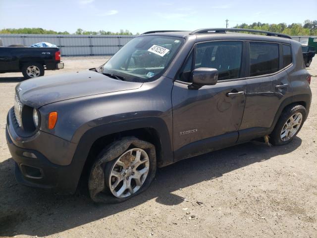 JEEP RENEGADE L 2017 with VIN ZACCJBBB8HPG13378 - Photo from auction