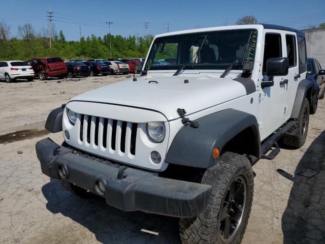 JEEP WRANGLER U 2017 with VIN 1C4BJWDG9HL577006 - Photo from auction