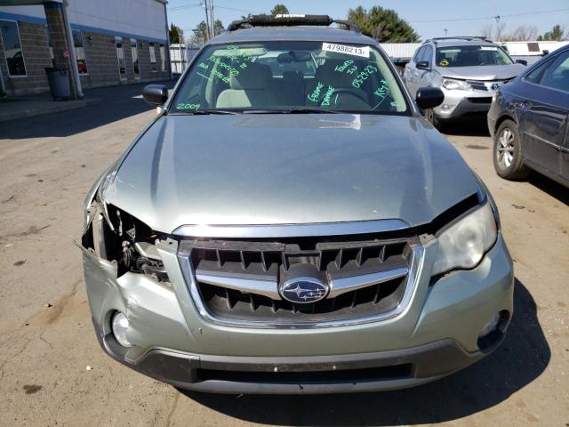Photo 5 from auction – 2009 SUBARU OUTBACK 2. with VIN 4S4BP61C896343208