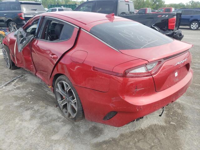 Photo 2 from auction – 2020 KIA STINGER GT with VIN KNAE35LC8L6078394