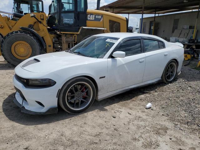 DODGE CHARGER R/ 2018 with VIN 2C3CDXGJ6JH126051 - Photo from auction