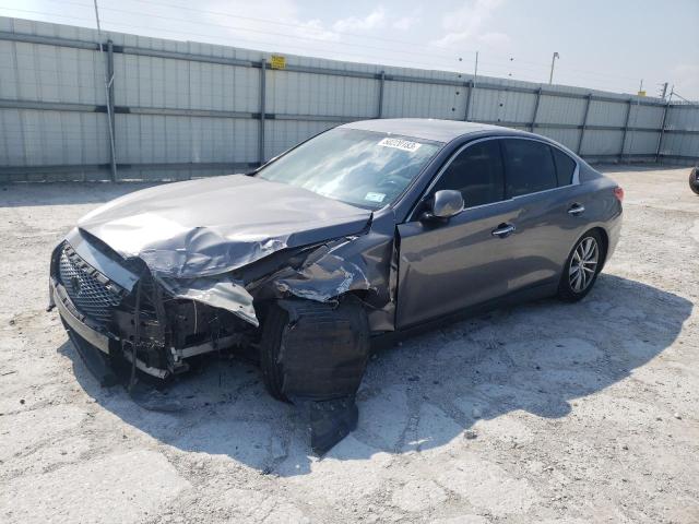 INFINITI Q50 BASE 2014 with VIN JN1BV7AP6EM683257 - Photo from auction