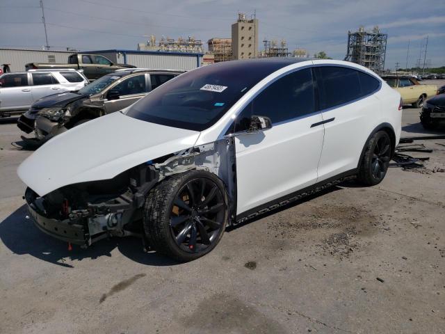 TESLA MODEL X 2016 with VIN 5YJXCAE21GF021134 - Photo from auction