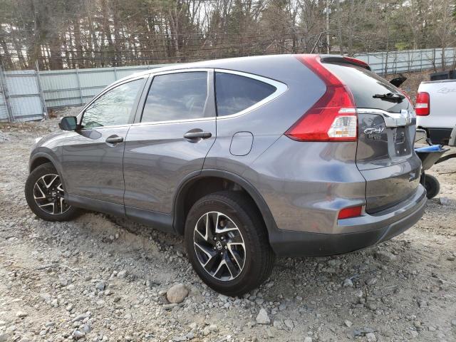 Photo 2 from auction – 2016 HONDA CR-V SE with VIN 5J6RM4H48GL030022