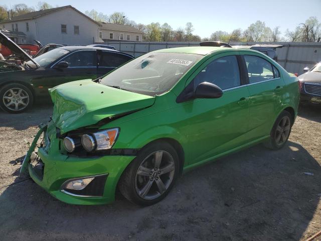 CHEVROLET SONIC RS 2016 with VIN 1G1JG5SB6G4116763 - Photo from auction