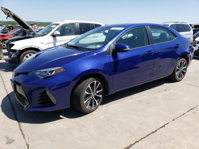 TOYOTA COROLLA L 2019 with VIN 5YFBURHE7KP878258 - Photo from auction