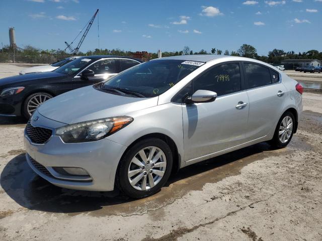 KIA FORTE EX 2015 with VIN KNAFX4A80F5361951 - Photo from auction