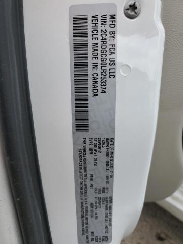 Photo 14 from auction – 2020 DODGE GRAND CARA with VIN 2C4RDGCG0LR253374