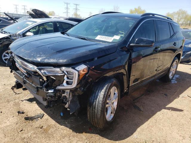 GMC TERRAIN SL 2022 with VIN 3GKALMEV7NL288637 - Photo from auction