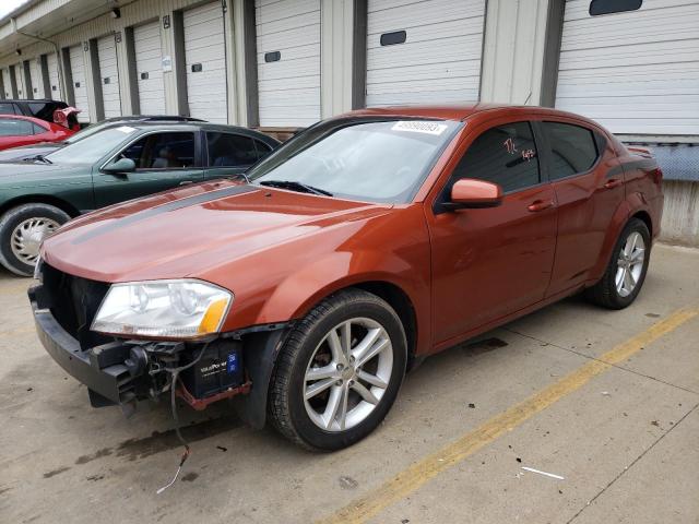 DODGE AVENGER SX 2012 with VIN 1C3CDZEG7CN154597 - Photo from auction