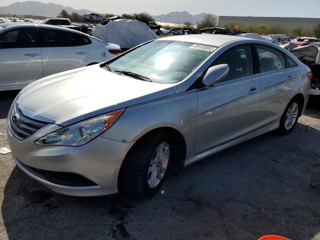 HYUNDAI SONATA GLS 2014 with VIN 5NPEB4AC5EH897519 - Photo from auction