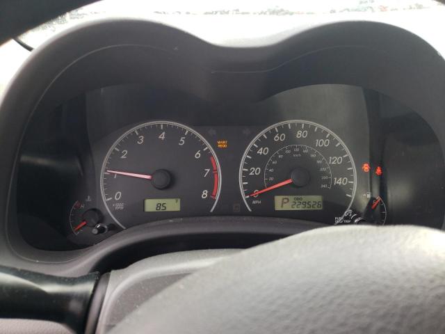 Photo 9 from auction – 2009 TOYOTA COROLLA BA with VIN JTDBL40E999044395