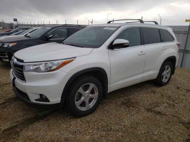 TOYOTA HIGHLANDER 2015 with VIN 5TDDKRFH6FS174142 - Photo from auction