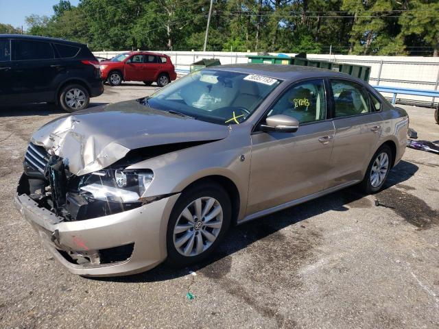 VOLKSWAGEN PASSAT S 2015 with VIN 1VWAS7A38FC067871 - Photo from auction