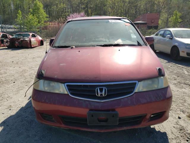Photo 5 from auction – 2002 HONDA ODYSSEY EX with VIN 2HKRL18932H555151