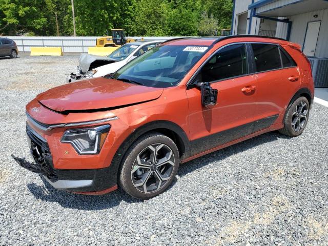 KIA NIRO EX 2023 with VIN KNDCR3LE5P5057349 - Photo from auction