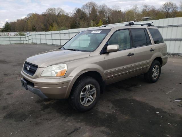 HONDA PILOT EXL 2005 with VIN 5FNYF18525B056506 - Photo from auction