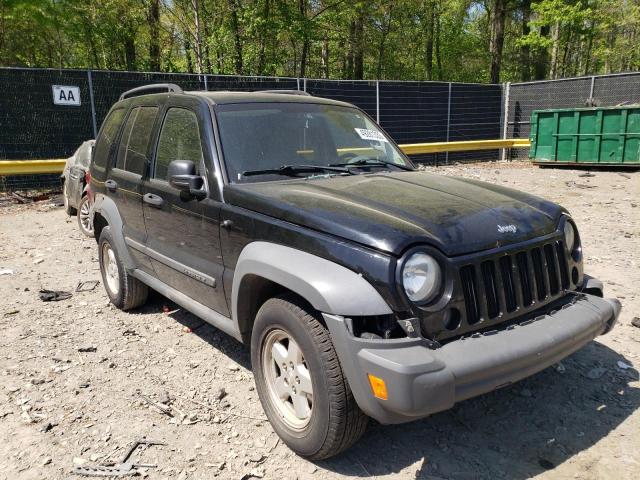 Photo 4 from auction – 2007 JEEP LIBERTY SP with VIN 1J4GL48K17W522706