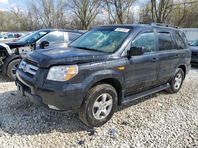 HONDA PILOT EXL 2008 with VIN 5FNYF18598B041697 - Photo from auction