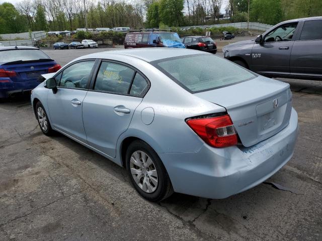 Photo 2 from auction – 2012 HONDA CIVIC LX with VIN 2HGFB2F51CH530479