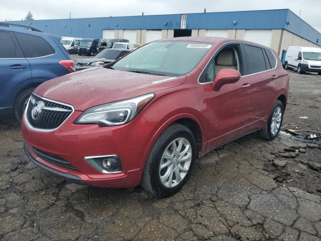 BUICK ENVISION P 2019 with VIN LRBFX1SA0KD033611 - Photo from auction