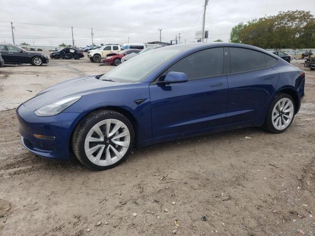 TESLA MODEL 3 2022 with VIN 5YJ3E1EB8NF209784 - Photo from auction