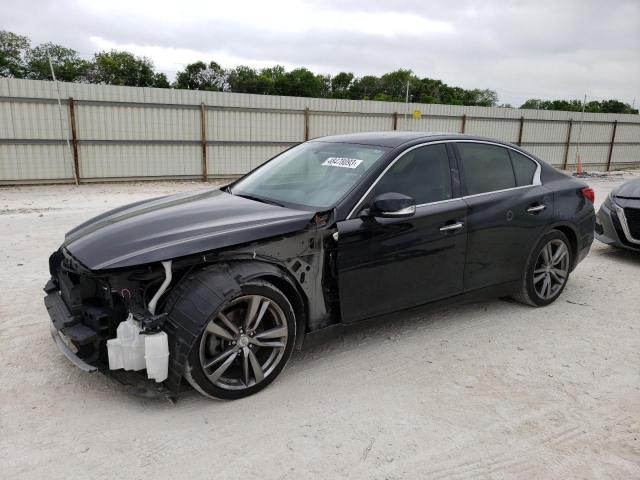 INFINITI Q50 BASE 2015 with VIN JN1BV7AP5FM357435 - Photo from auction