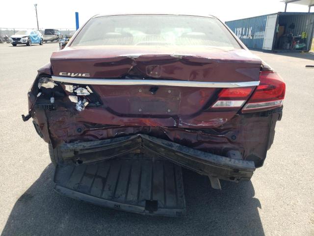 Photo 6 from auction – 2013 HONDA CIVIC EX with VIN 2HGFB2F80DH528654