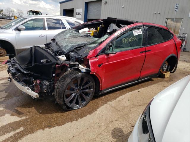 TESLA MODEL X 2022 with VIN 7SAXCBE68NF353273 - Photo from auction