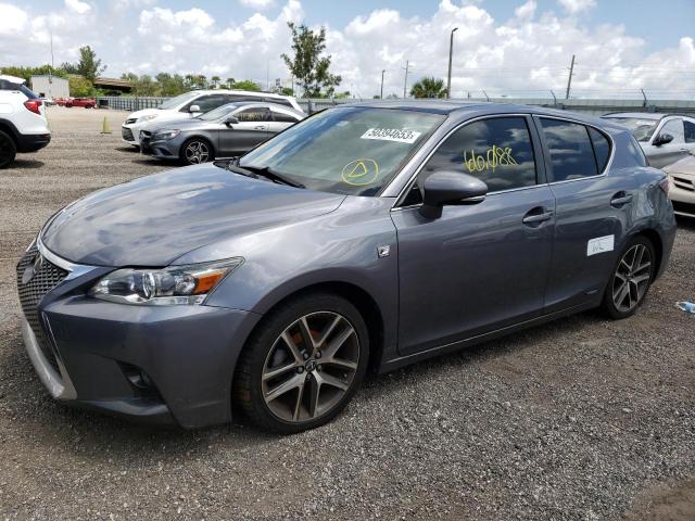 LEXUS CT 200 2016 with VIN JTHKD5BH2G2262421 - Photo from auction
