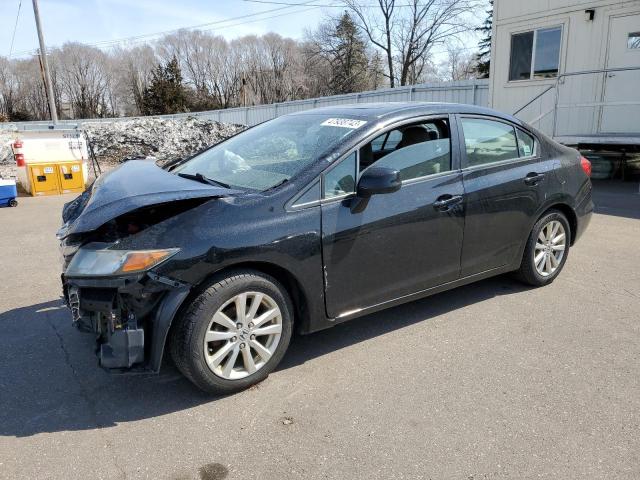 HONDA CIVIC EX 2012 with VIN 19XFB2F8XCE018529 - Photo from auction