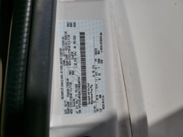 Photo 10 from auction – 2013 CHAT MOTORHOME with VIN 1FDXE4FS9CDB24230