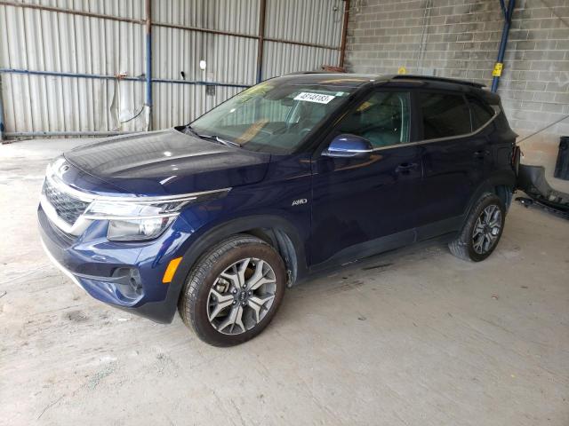 KIA SELTOS EX 2021 with VIN KNDERCAA5M7137680 - Photo from auction