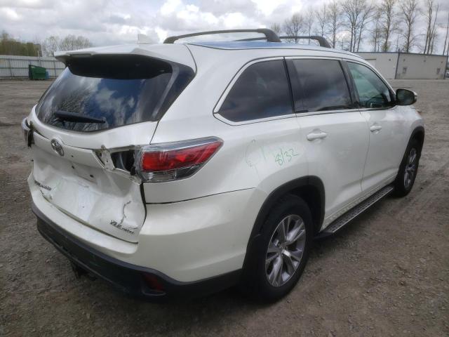 Photo 3 from auction – 2015 TOYOTA HIGHLANDER with VIN 5TDJKRFH7FS222606