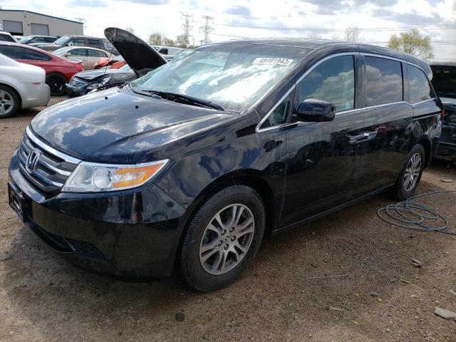 HONDA ODYSSEY EX 2011 with VIN 5FNRL5H65BB028787 - Photo from auction
