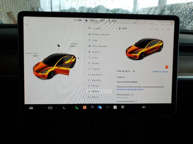 Photo 9 from auction – 2023 TESLA MODEL 3 with VIN 5YJ3E1EA1PF448085