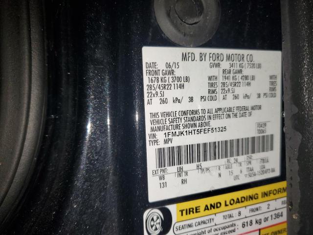 Photo 14 from auction – 2015 FORD EXPEDITION with VIN 1FMJK1HT5FEF51325