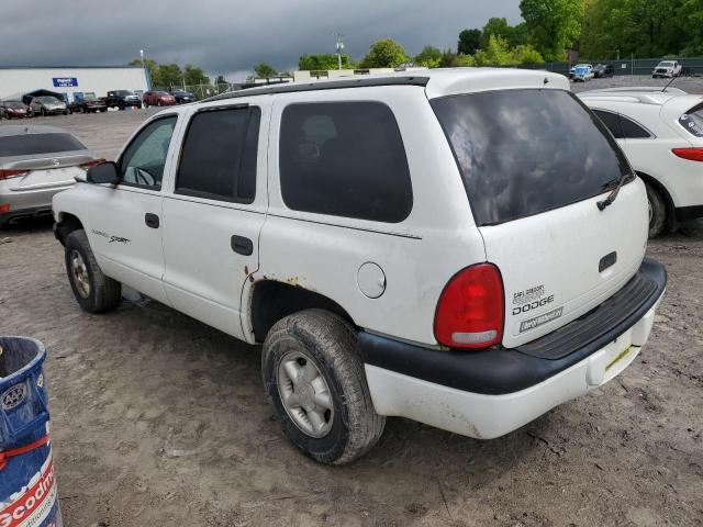 Photo 2 from auction – 2000 DODGE DURANGO with VIN 1B4HS28N8YF181671