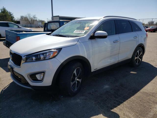 KIA SORENTO EX 2016 with VIN 5XYPHDA11GG018744 - Photo from auction