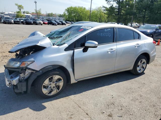 HONDA CIVIC LX 2014 with VIN 19XFB2F51EE226078 - Photo from auction
