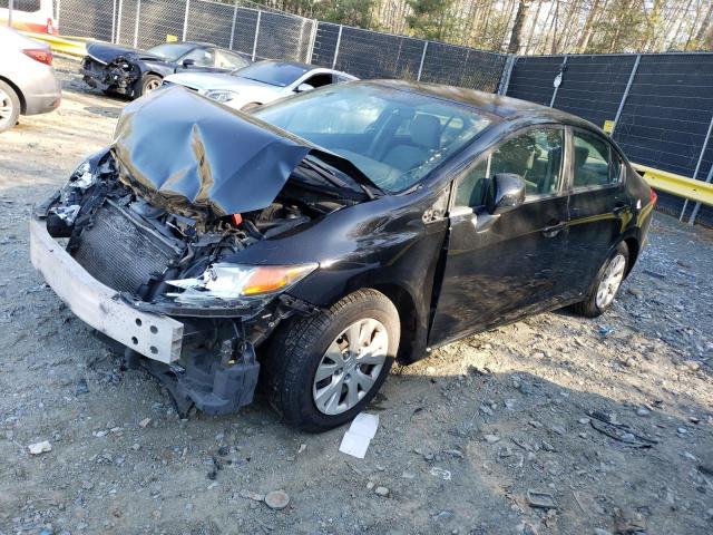 HONDA CIVIC LX 2012 with VIN 19XFB2F56CE318624 - Photo from auction