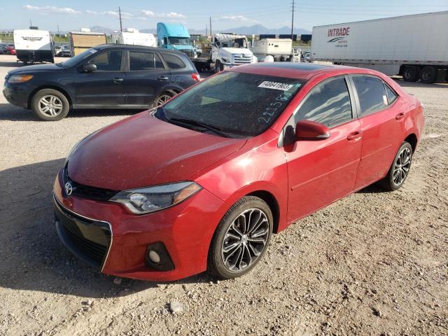 TOYOTA COROLLA L 2014 with VIN 2T1BURHE2EC221582 - Photo from auction