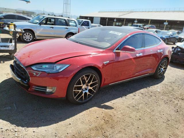 TESLA MODEL S 2014 with VIN 5YJSA1H15EFP44985 - Photo from auction