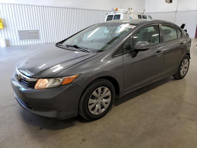 HONDA CIVIC LX 2012 with VIN 19XFB2F52CE103774 - Photo from auction