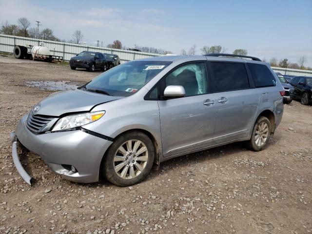 TOYOTA SIENNA XLE 2017 with VIN 5TDDZ3DC0HS167920 - Photo from auction
