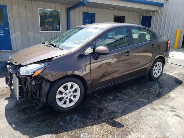 KIA RIO EX 2015 with VIN KNADN4A39F6427876 - Photo from auction