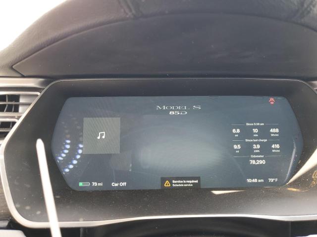 Photo 9 from auction – 2015 TESLA MODEL S 85 with VIN 5YJSA1H24FFP76059