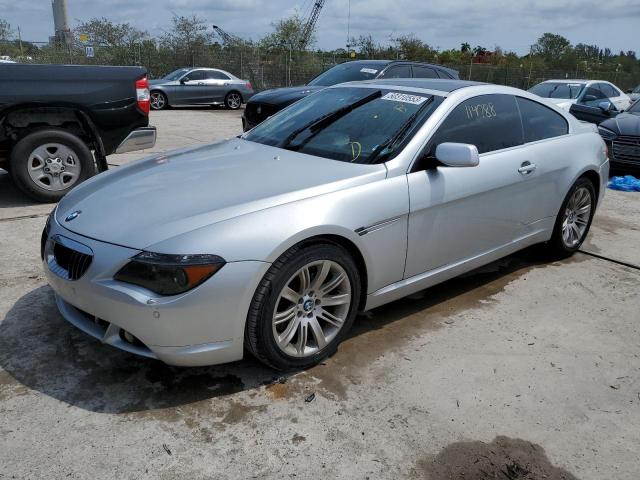 BMW 650 I 2006 with VIN WBAEH13446CR51292 - Photo from auction