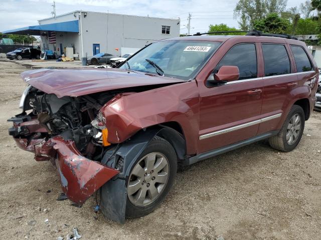 Photo 1 from auction – 2008 JEEP GRAND CHER with VIN 1J8HS58N08C207808